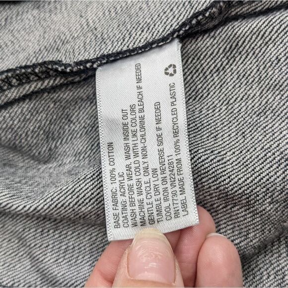 Art Class Black Zip Moto Jacket size XS - Picture 8 of 8